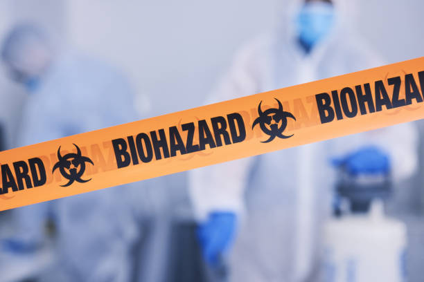 Professional Biohazard technician working in Midway, NC